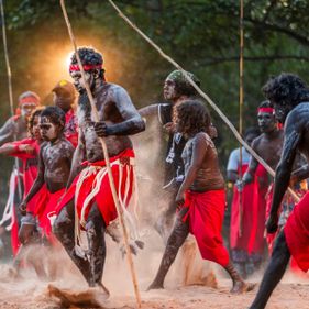 Traditional dance performance