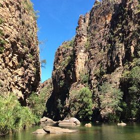 Twin Falls gorge