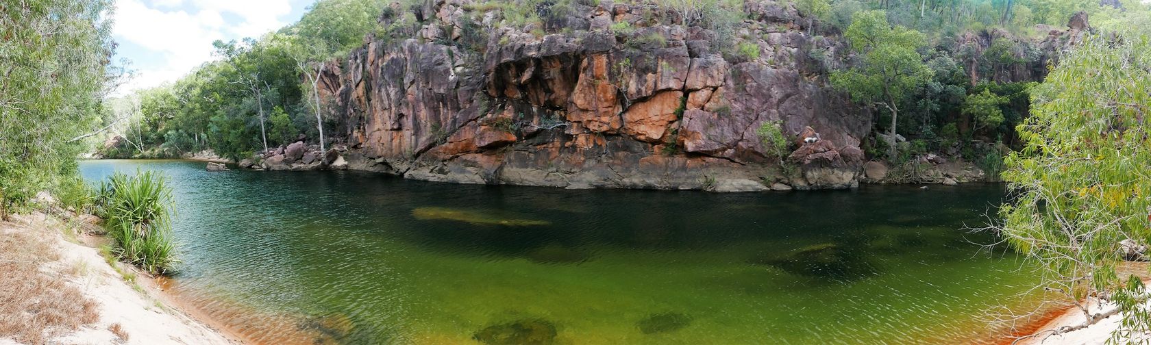 Sandstone and River walk