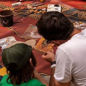 Traditional painting workshop