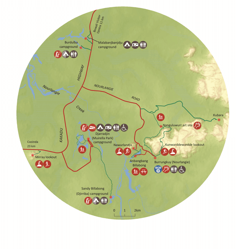 Burrungkuy region map.