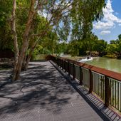 Cahills Crossing Platform. Credit Parks Australia