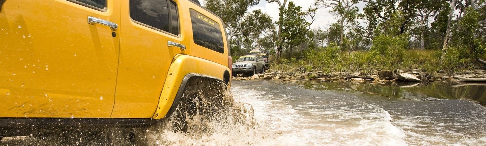 Four-wheel driving in Kakadu Photo: Tourism NT