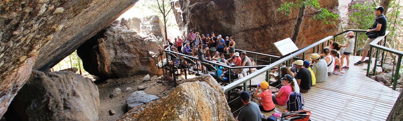 Ranger guided rock art talk