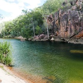 Sandstone and River walk