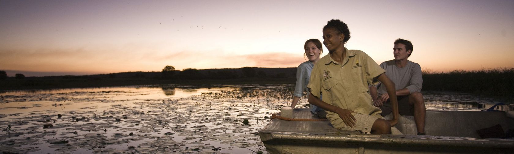 Boating in Arnhem Land. Photo: Tourism NT