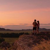 Sunset over Ubirr