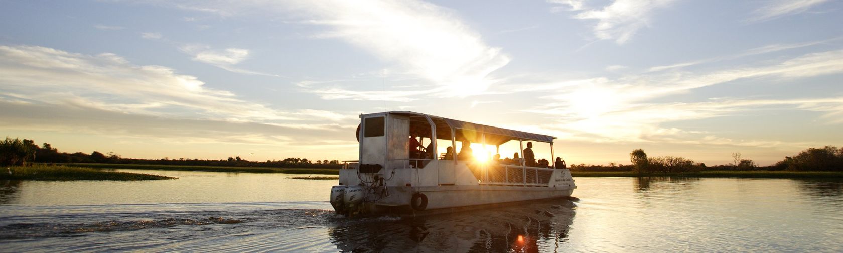 Cruise boat on Yellow Water