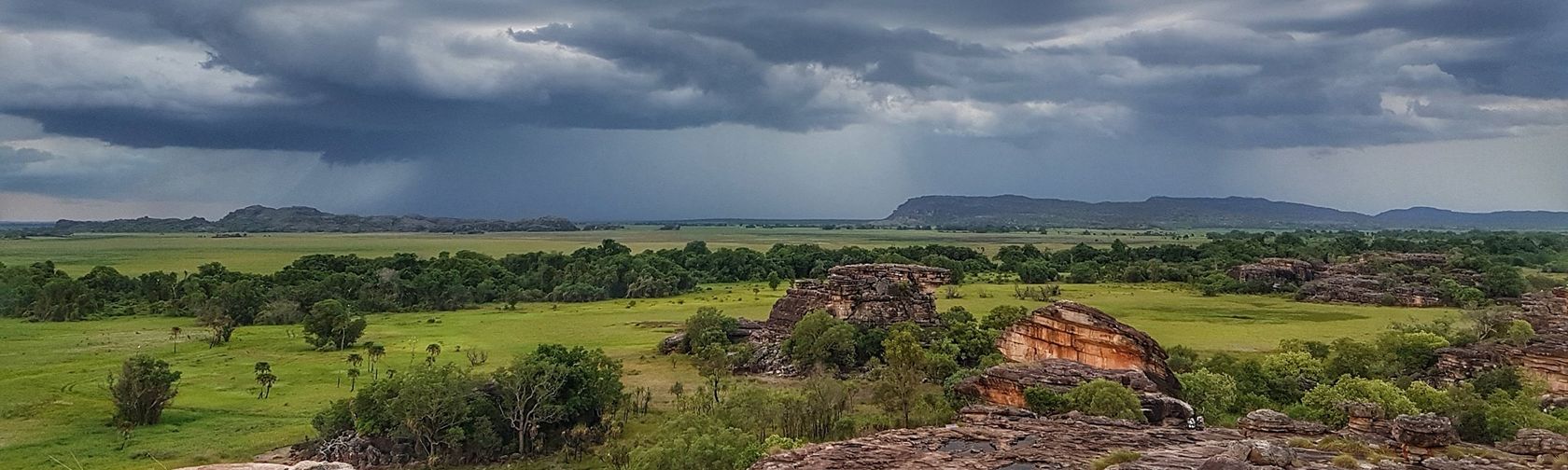 Storms over Ubirr