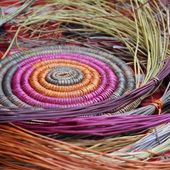 Traditional weaving at Kakadu