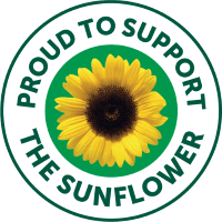 Proud to support the sunflower.