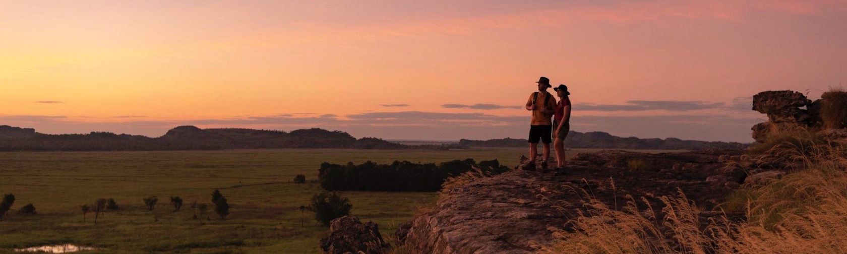 Sunset over Ubirr