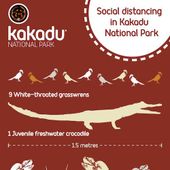 Social distancing in Kakadu National Park