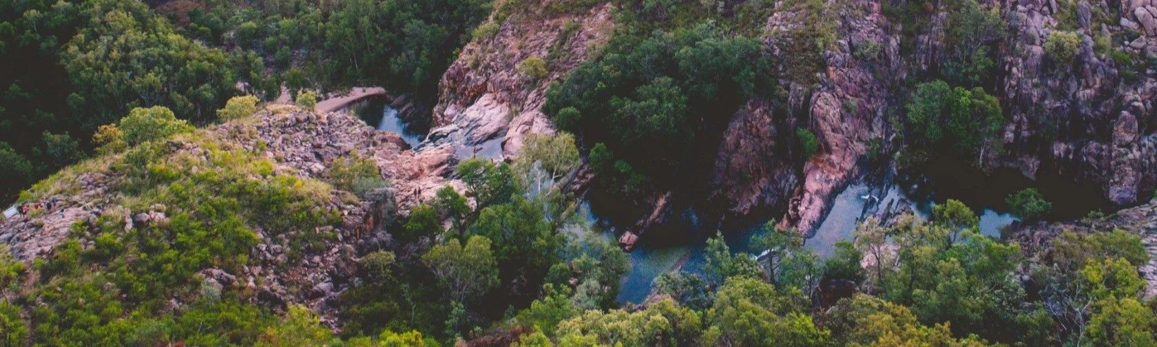 Gunlom from the air
