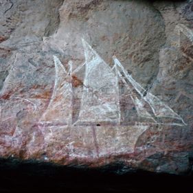 Rock art at Nanguluwurr